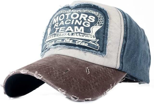 Classic Vintage Washed Denim Baseball Cap