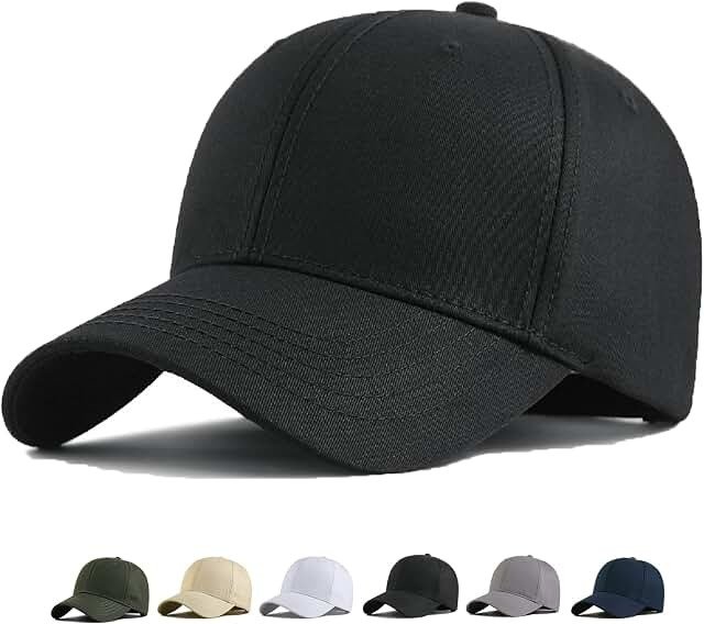 Men’s Oversize XXL Baseball Cap — 23.6–26.8 Inches