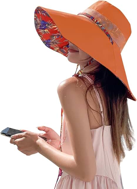 Women’s Wide Brim Sun Hat — Packable