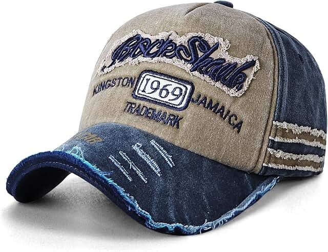 Unisex Vintage Cotton Baseball Cap