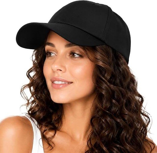 Lvaiz Women’s Satin-Lined Washed Cotton Baseball Cap