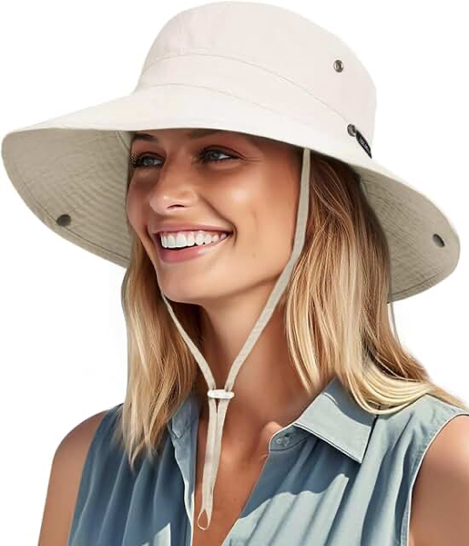 FURTALK Women’s Beach Sun Hat — Packable