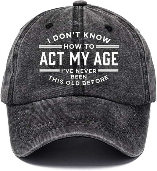 Men’s Vintage Printed Baseball Cap