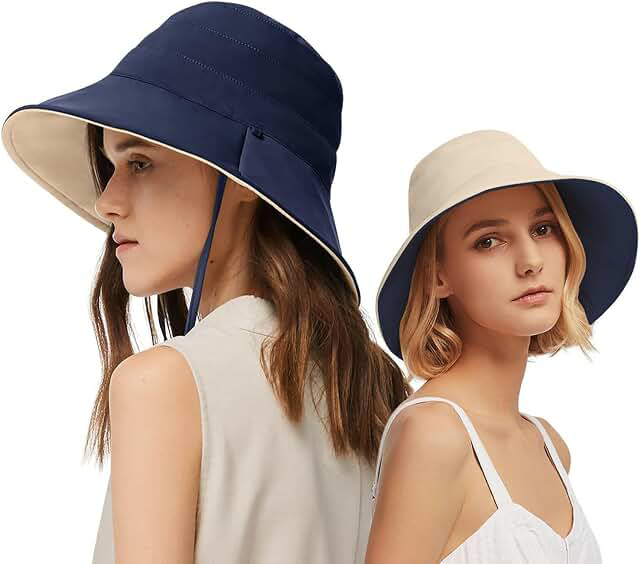 OZ SMART Australia Adult Bucket Sun Hat — Reversible