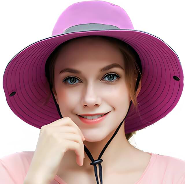 OZ SMART Australia Women’s Bucket Sun Hat — Ponytail Opening