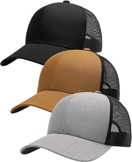 Men’s Structured Mesh Trucker Cap