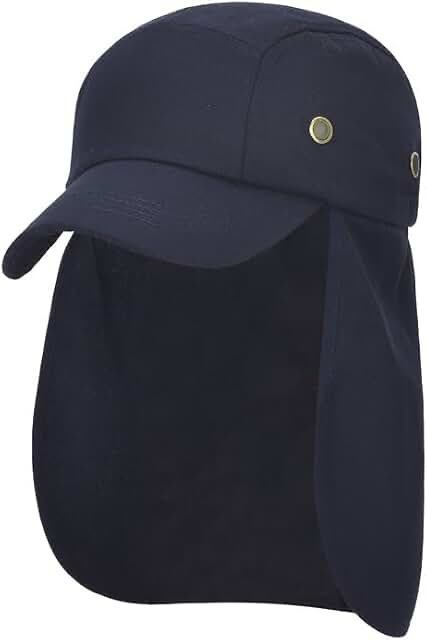 Adult Sun Hat with Neck Flap