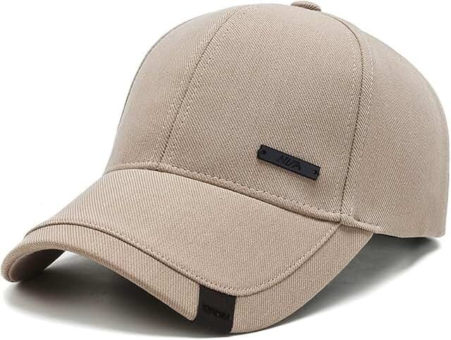 Unisex Classic Cotton Baseball Cap — Beige