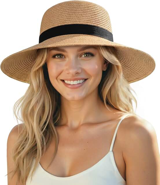 Senker Fashion Women’s Beach Sun Hat — Packable