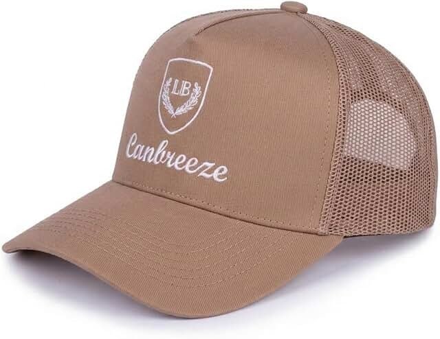 Unisex Adjustable Mesh Snapback Trucker Cap
