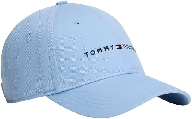 Tommy Hilfiger Men’s Structured Corp Logo Cap — Vessel Blue