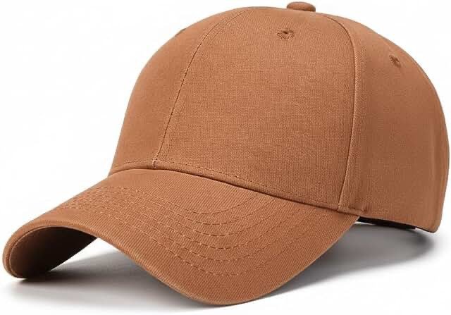 Men’s Adjustable Cotton Baseball Cap with Metal Buckle