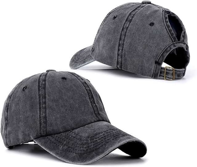 Women’s Lightweight Adjustable Ponytail Baseball Cap