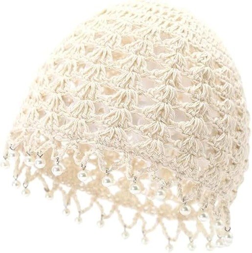 Flonex Women’s Crochet Cotton Skull Cap