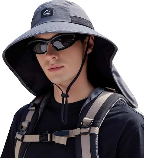 Men’s Wide Brim Sun Hat