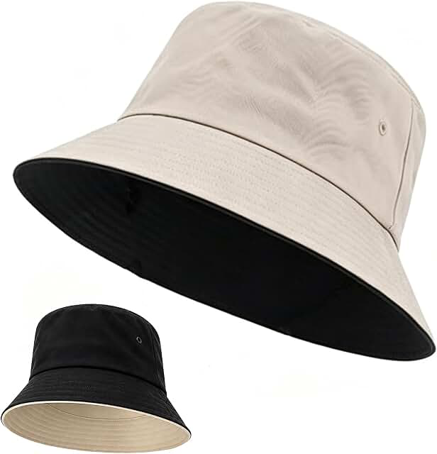 Men’s Bucket Sun Hat — Reversible