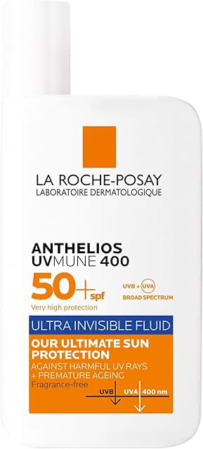 La Roche-Posay Anthelios UVMune 400 Invisible Fluid SPF50+ 50ml product pack