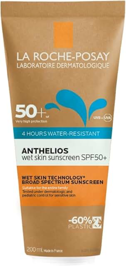 La Roche-Posay Anthelios Wet Skin Body SPF50+ 200ml product pack