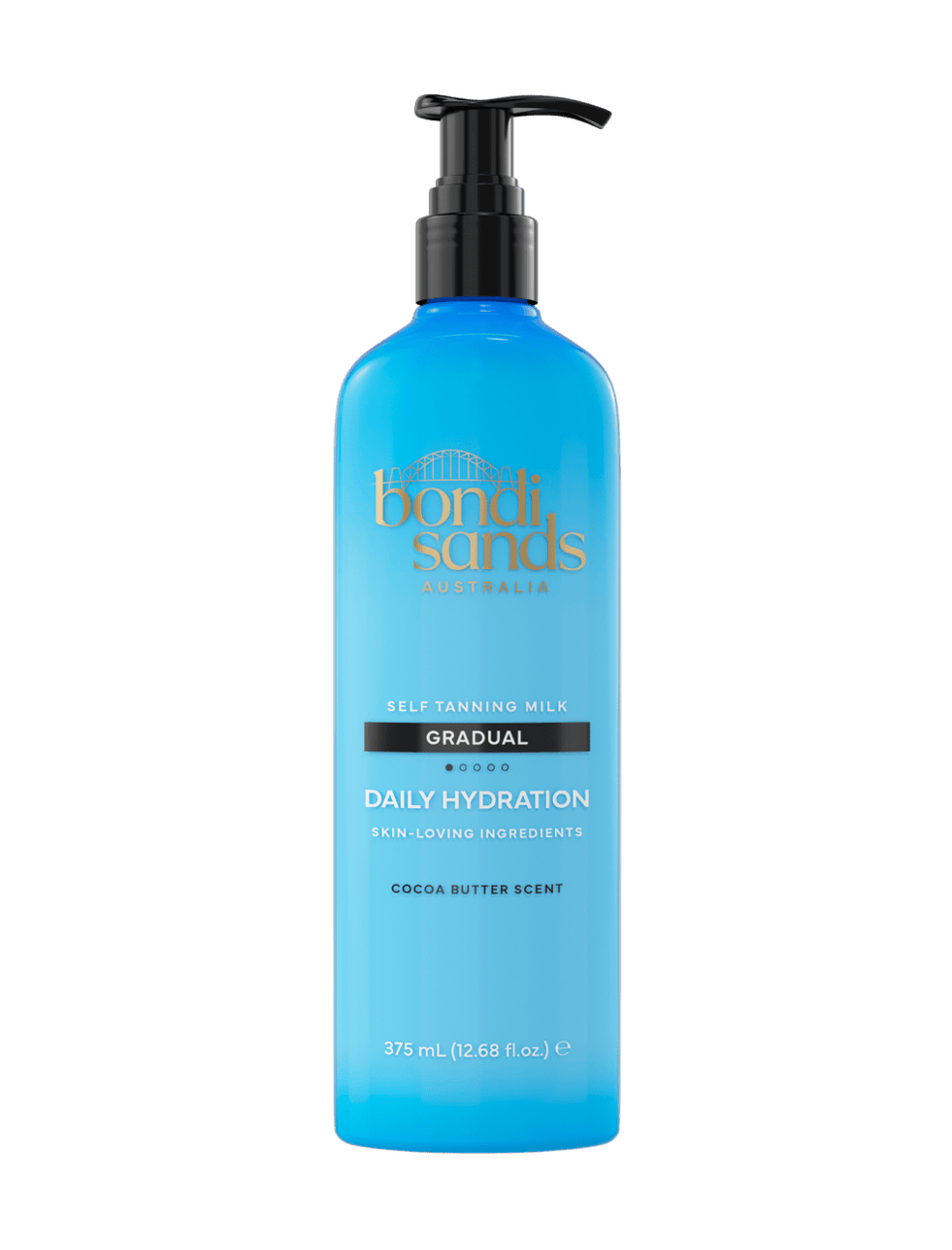 Bondi Sands Gradual Tanning Milk 375ml product packaging