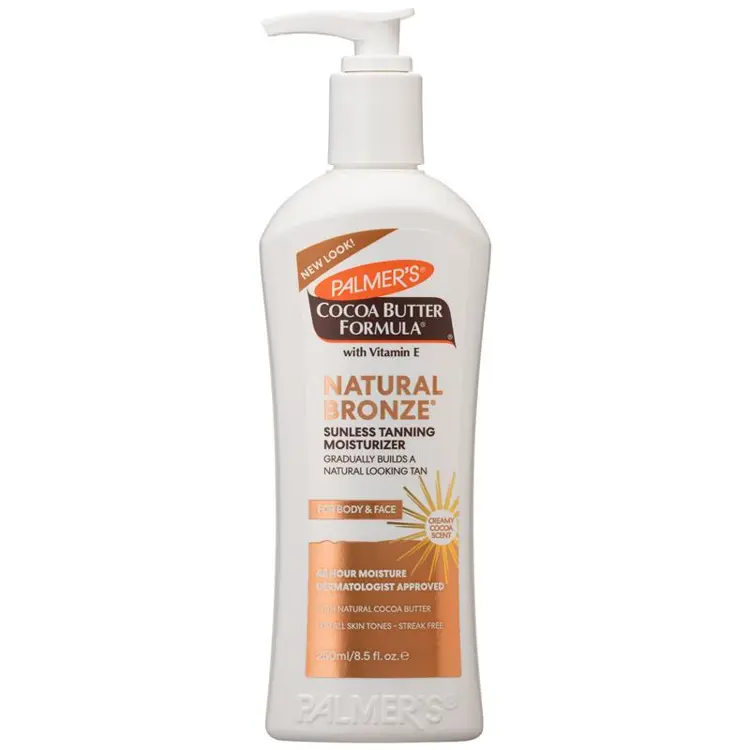 Palmer’s Natural Bronze 250ml product packaging