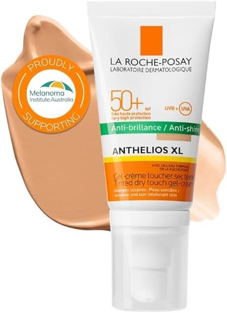 La Roche-Posay Anthelios XL Dry Touch Tinted Sunscreen SPF50+ 50ml product packaging