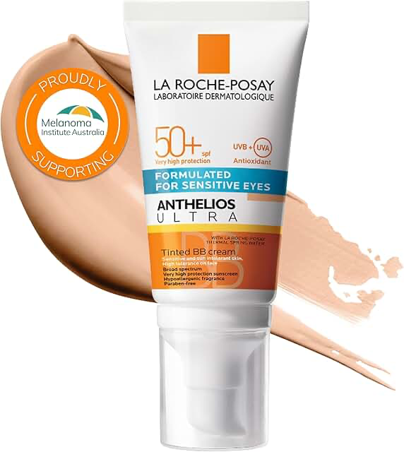 La Roche-Posay Anthelios Ultra Tinted BB Cream SPF50+ for Dry Skin 50ml product packaging