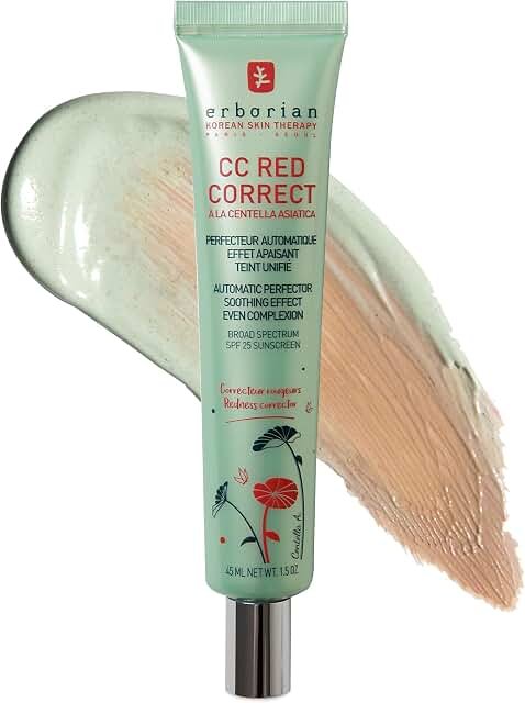 Erborian CC Red Correct SPF25 1.5oz product packaging