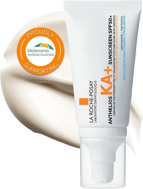 La Roche-Posay Anthelios KA+ Sunscreen SPF50+, For Sensitive Skin 50ml product packaging